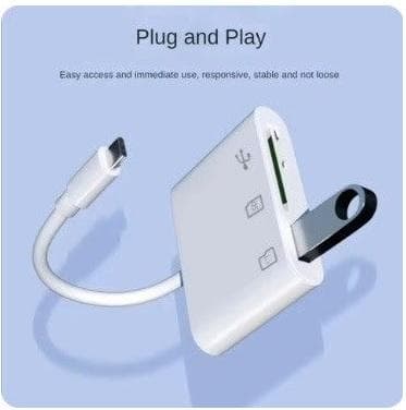 Type-C 3in1カードリーダー３０個USB、SD,マイクロSD テスト済み