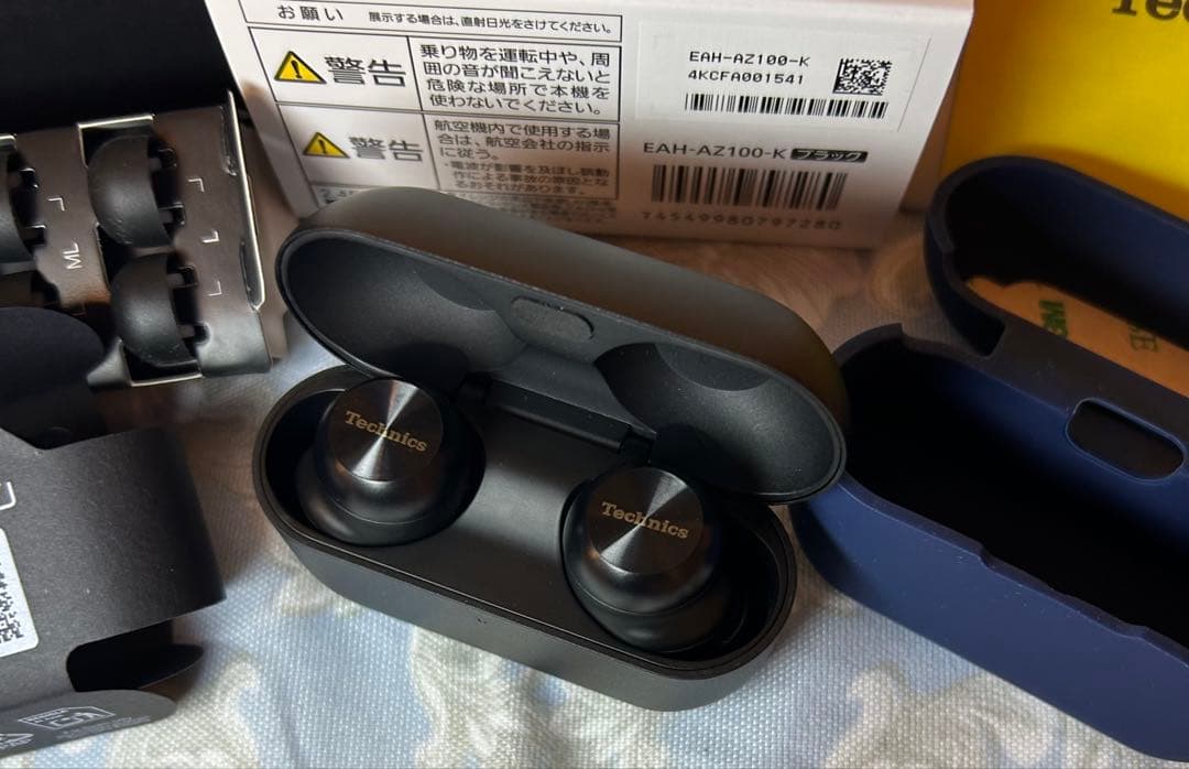 Technics EAH-AZ100 ブラック テクニクス ワイヤレスイヤホン