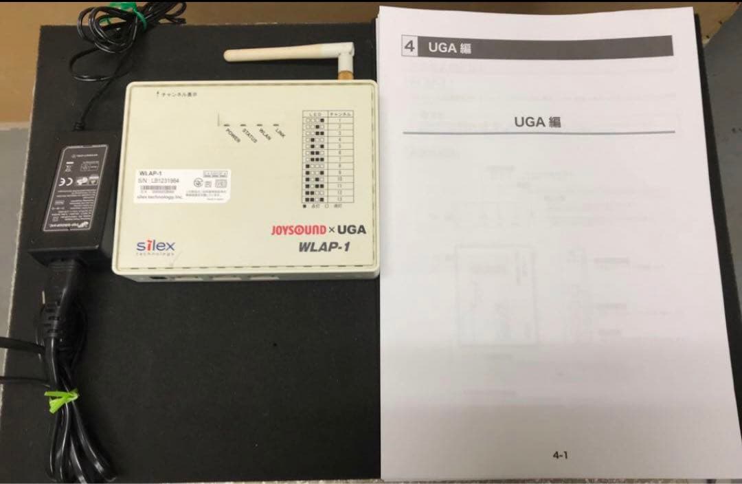 エクシング アクセスポイント WLAP-1 1台　マニュアル付き