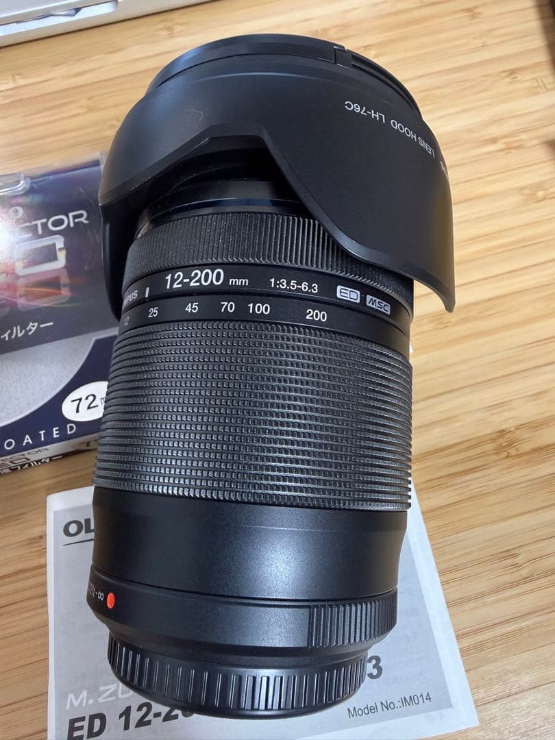 OLYMPUS M.ZUIKO ED 12-200 レンズ