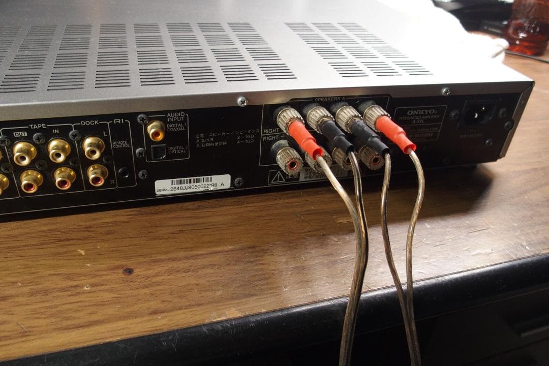 1*6様 ONKYO A-5VL プリアンプ　９０ｗ＋９０w（４Ω）