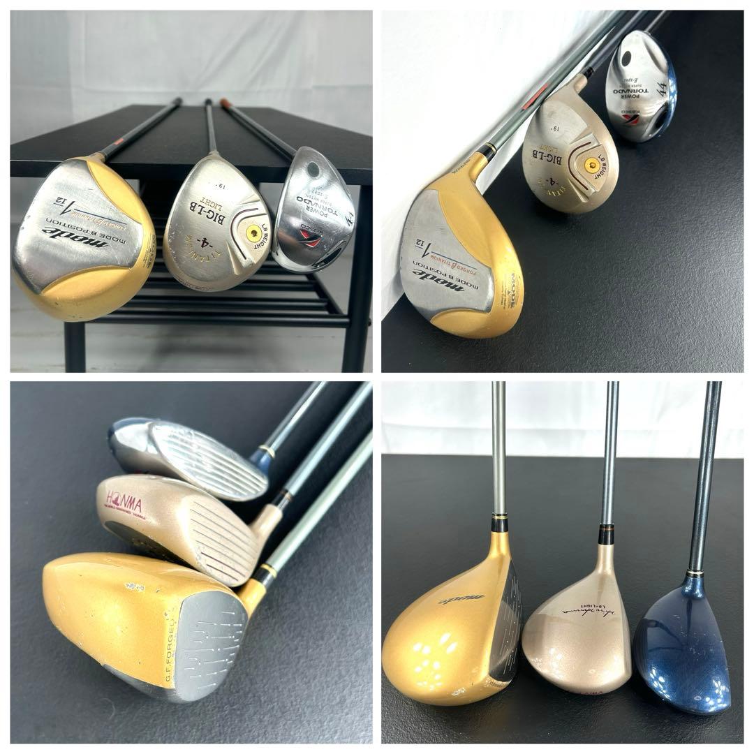 本格派　レディースゴルフクラブ　8本　ゴルフセット　ハーフセット