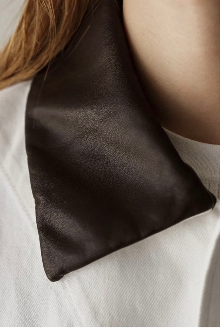 regleam アクセントカラーデニムジャケット ホワイト