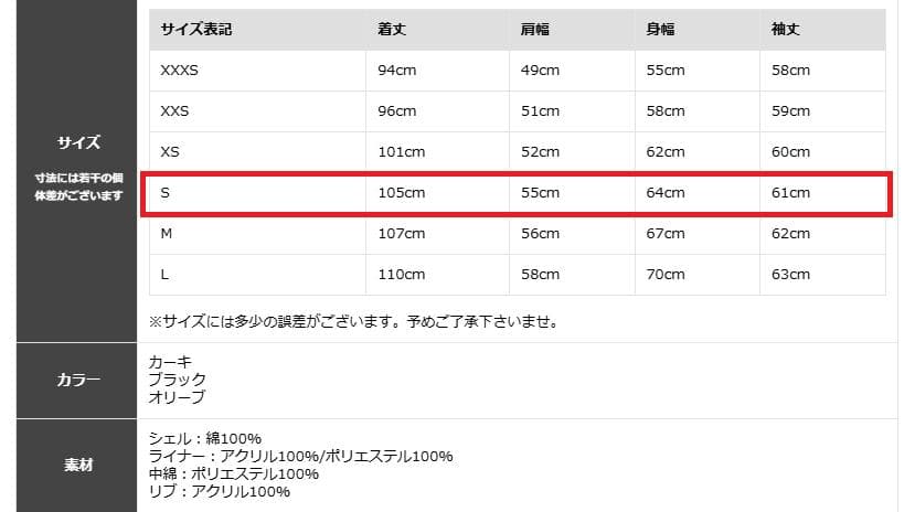 HOUSTON 5409M 米軍 M-51パーカ モッズコート Sサイズ