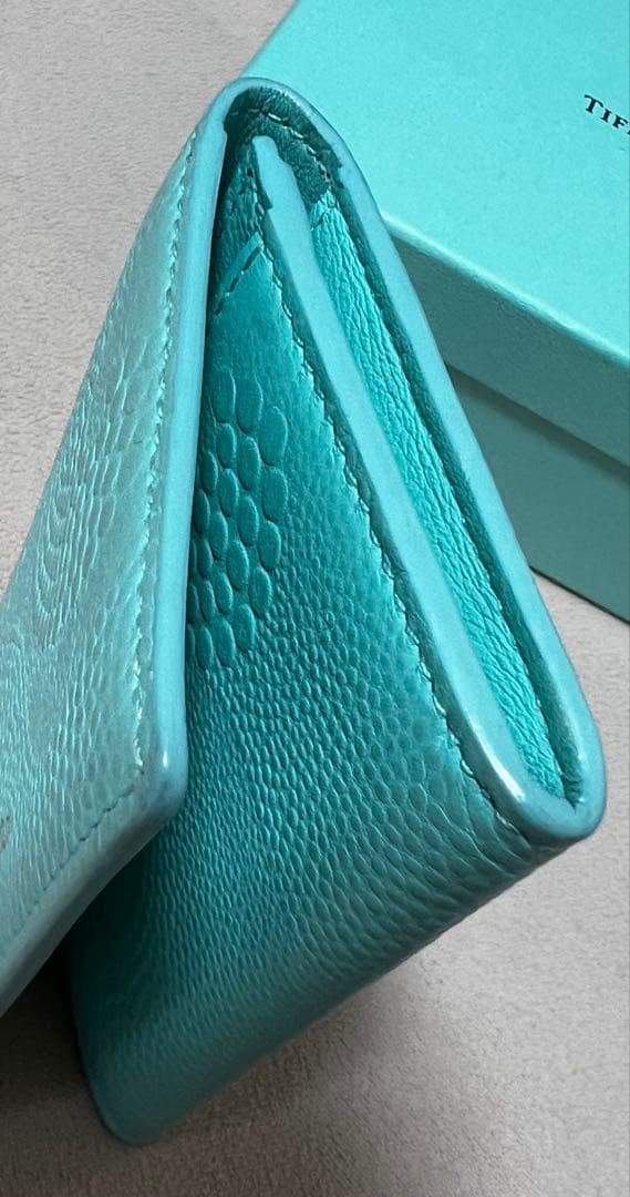 O*鯱様 Tiffany & Co. 名刺入れ ティファニーブルー