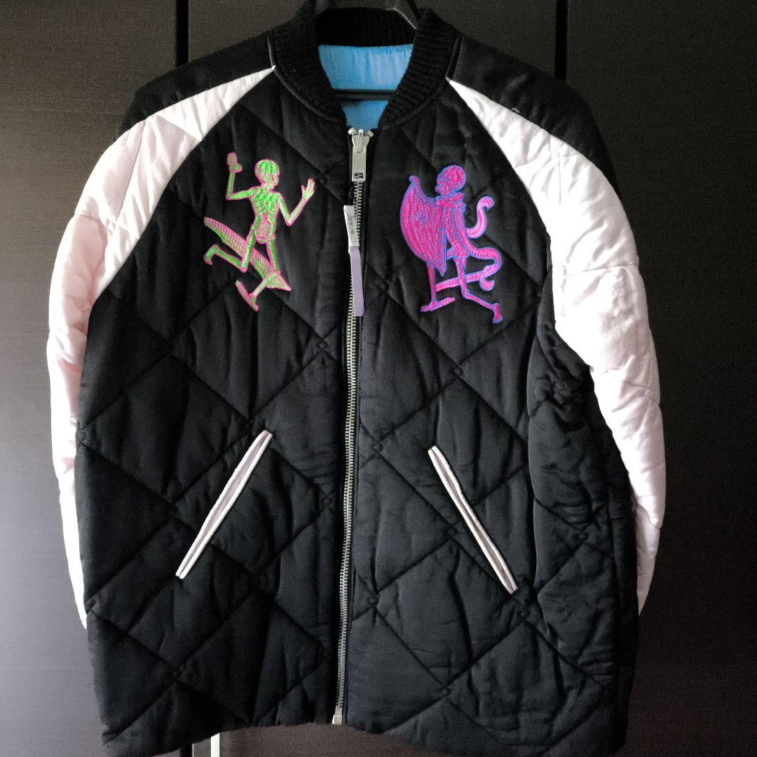 『クリーニング済』　DIESEL 　リバーシブル　スカジャン スタジャン