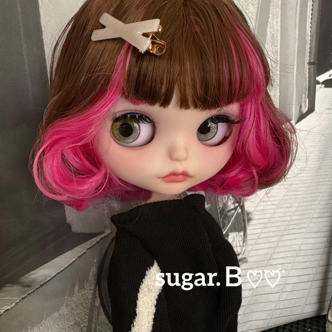 アイシードールカスタム♡⃜ピンク×ブラウン♪