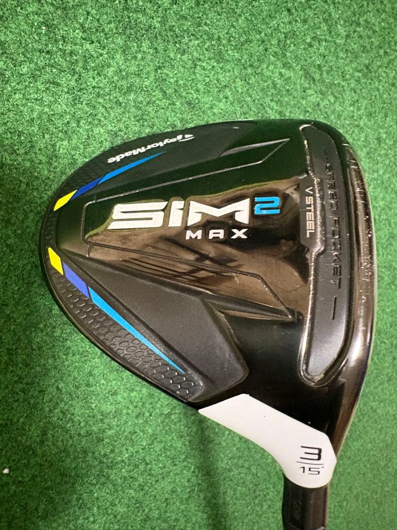 テーラーメイドSIM2MAXフェアウェイウッド3W美品