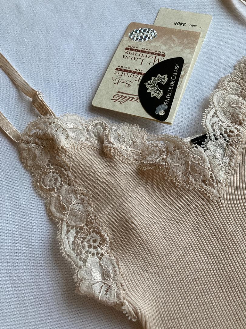 S*u様 オスカリート ウール70 シルク30% インナー Made in It