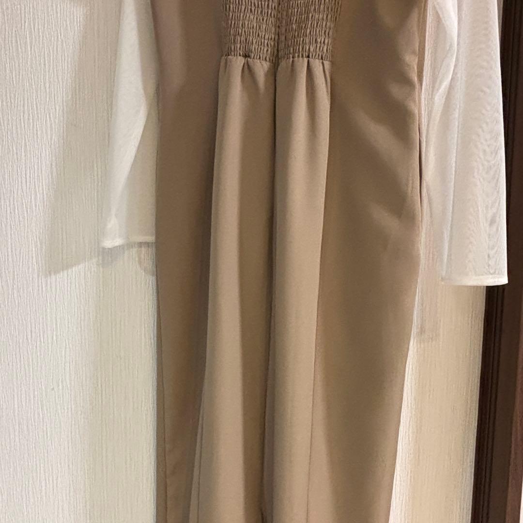 アンドレスド ANDRESD オケージョンドレス　ベージュ　L niana