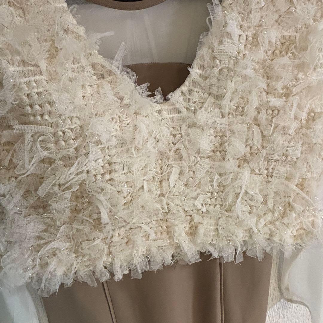 アンドレスド ANDRESD オケージョンドレス　ベージュ　L niana