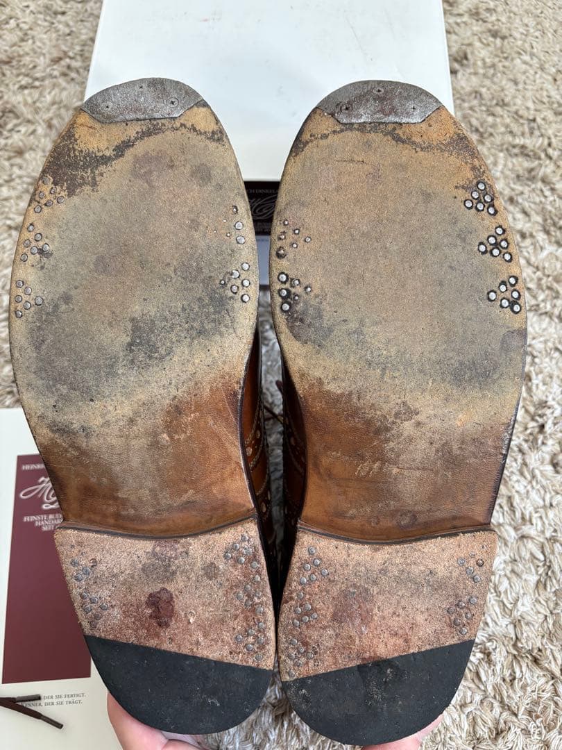 2/8（日）まで値下げ【希少】ハインリッヒディンケラッカー ウイスキーコードバン