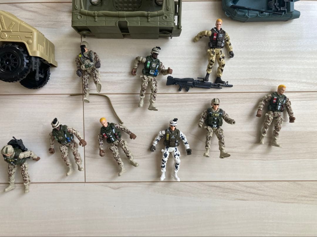 廃盤レア　トイザらス限定　ソルジャーフォース色々セット　消毒掃除済み