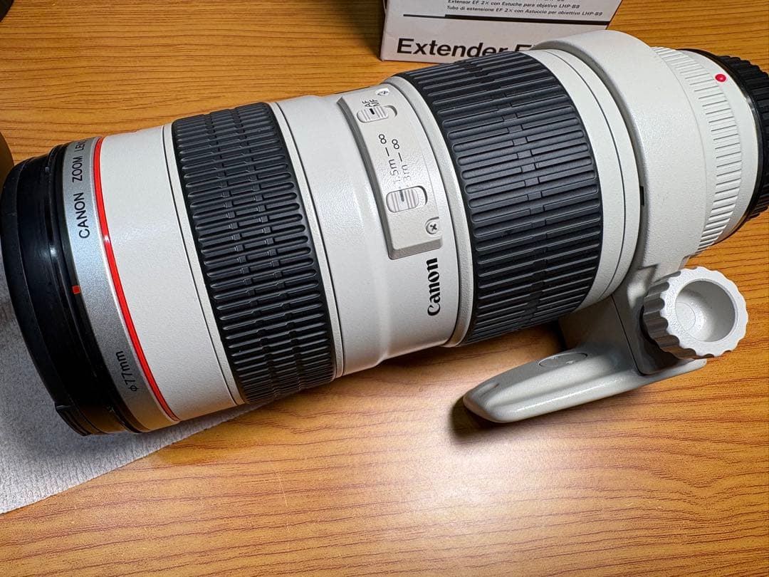 美品EF70-200mm F2.8L IS USM＋Extender EF 2x