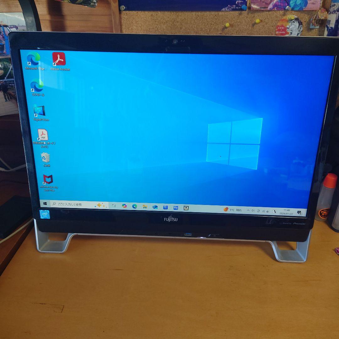 テレビも見れるパソコン FMVF53XDB