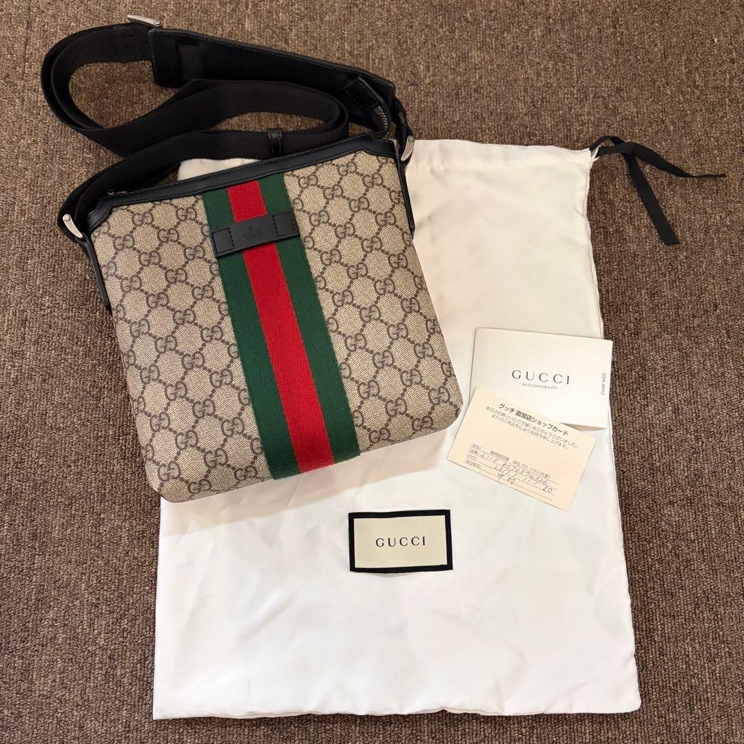 Gucci GGキャンバス ショルダーバッグ