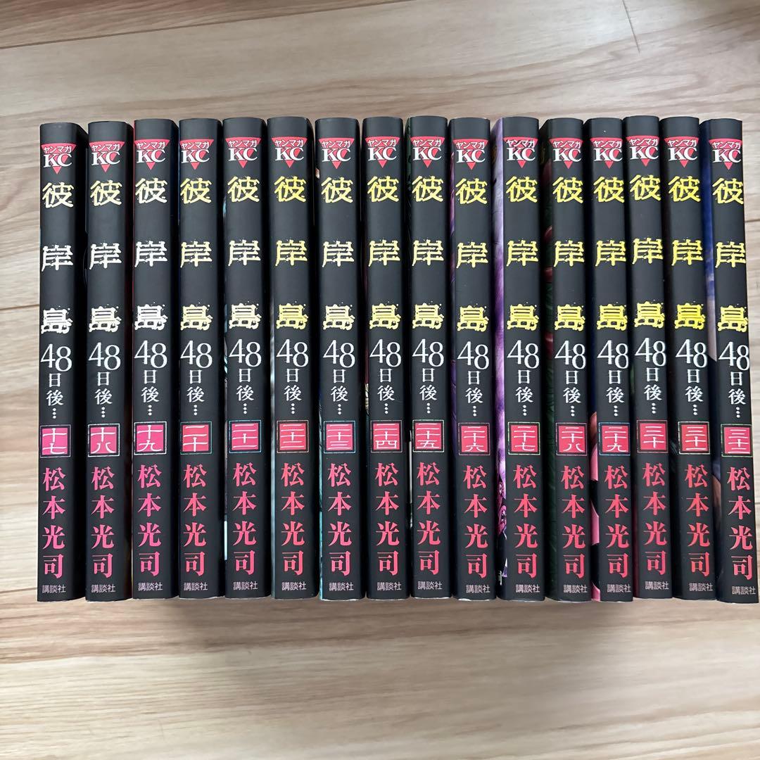 彼岸島、彼岸島最後の47日間、彼岸島48日後、彼岸島兄貴編　合計101冊