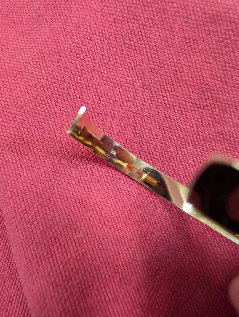 K18 ハンドメイド バングル 7.3g