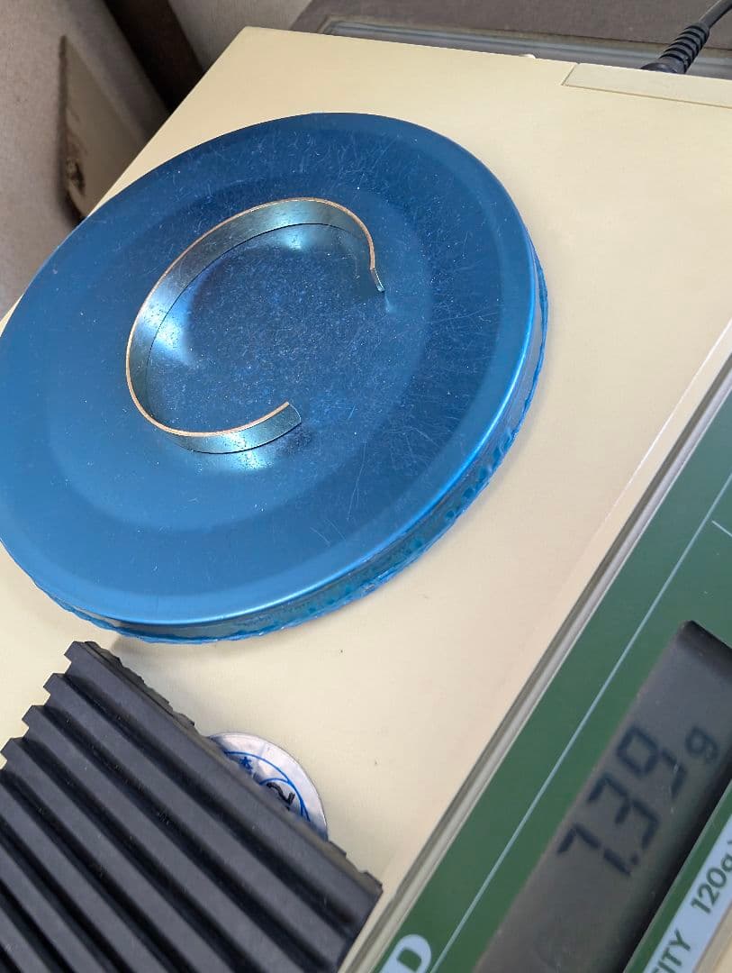 K18 ハンドメイド バングル 7.3g