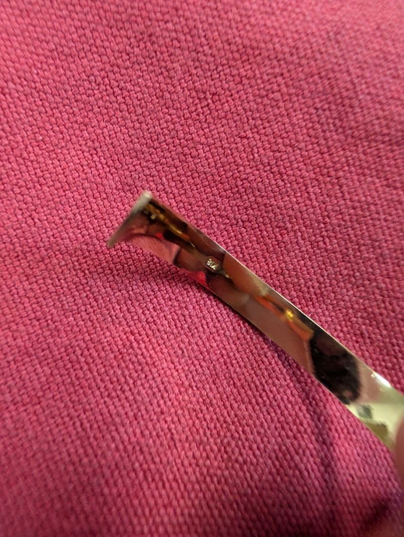 K18 ハンドメイド バングル 7.3g