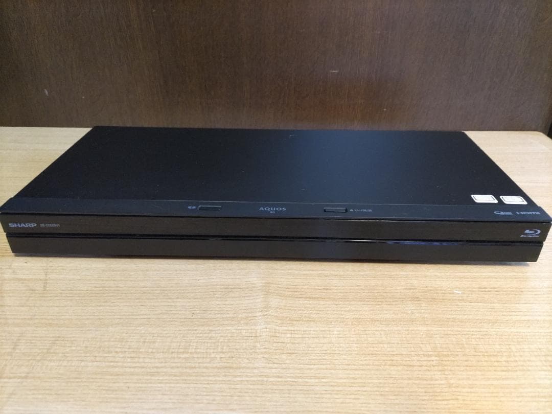 【訳あり】2B-C05BW1 SHARP BDレコーダー B-CASカード付