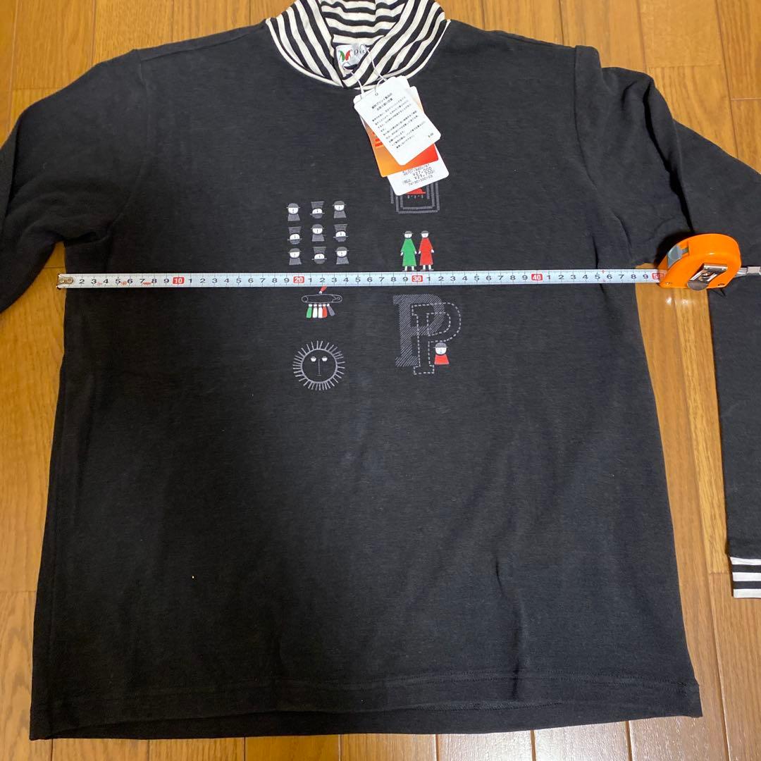 ピッコーネクラブブラックハイネックプルオーバー定価税込29700円