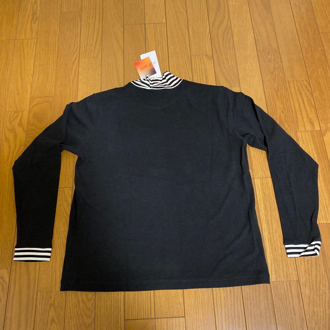 ピッコーネクラブブラックハイネックプルオーバー定価税込29700円
