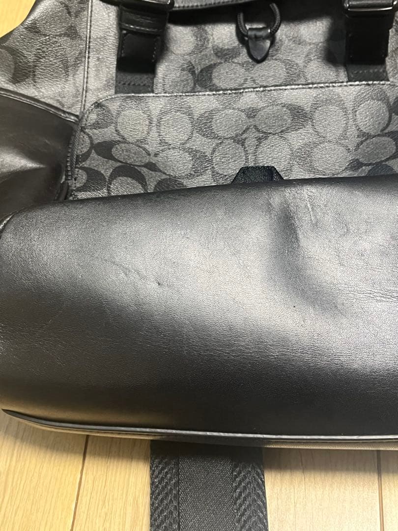 COACH リュック シグネチャー トラック バックパック