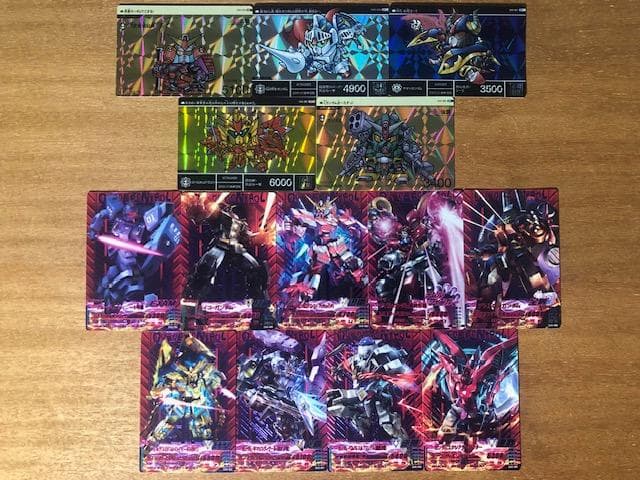 ガンダムトライエイジ　OA5-079～092　CP　14種14枚　フルコンプ