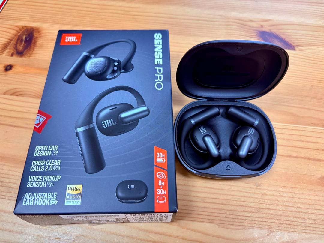 JBL SENSE PRO ワイヤレスイヤホン　黒