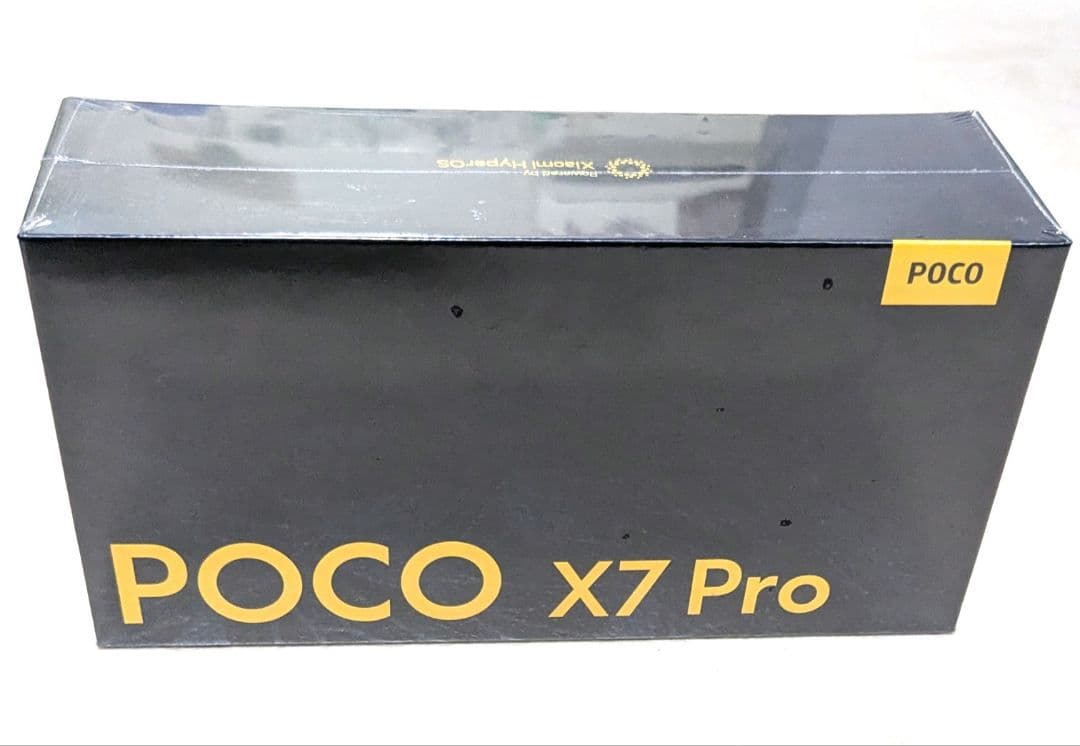 POCO X7 Pro ブラック 8GB+256GB SIMフリー　新品未開封