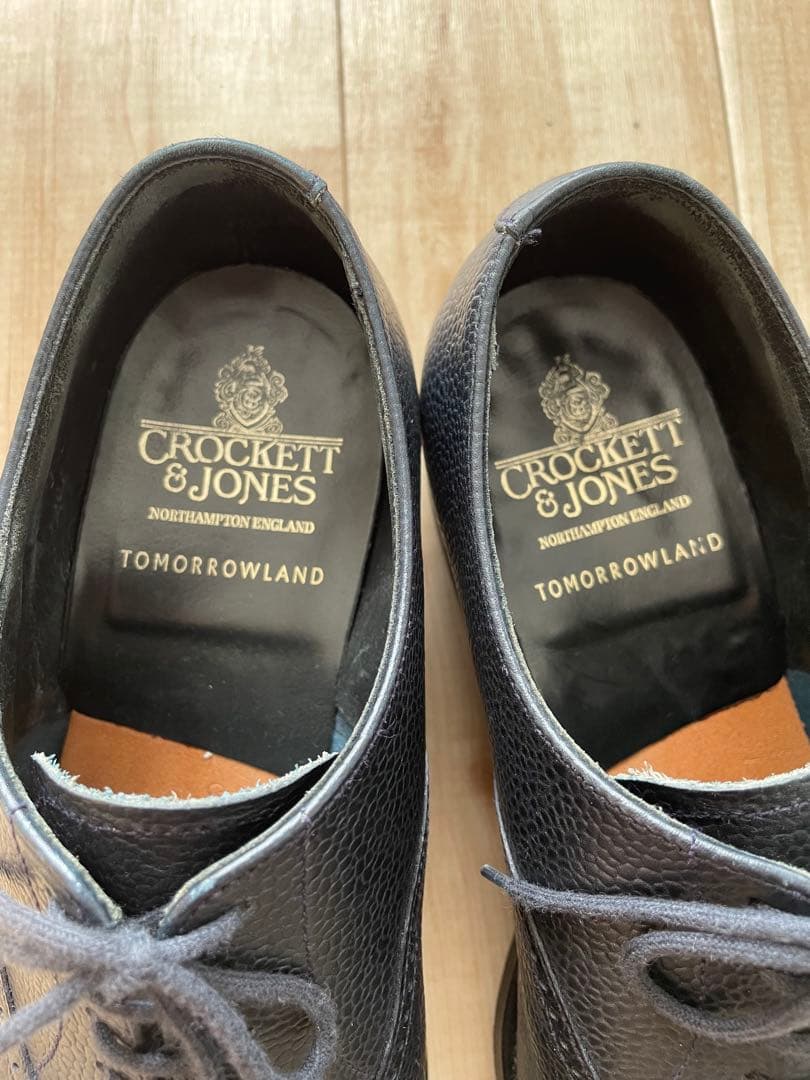 クロケット&ジョーンズ　ネイビー ７