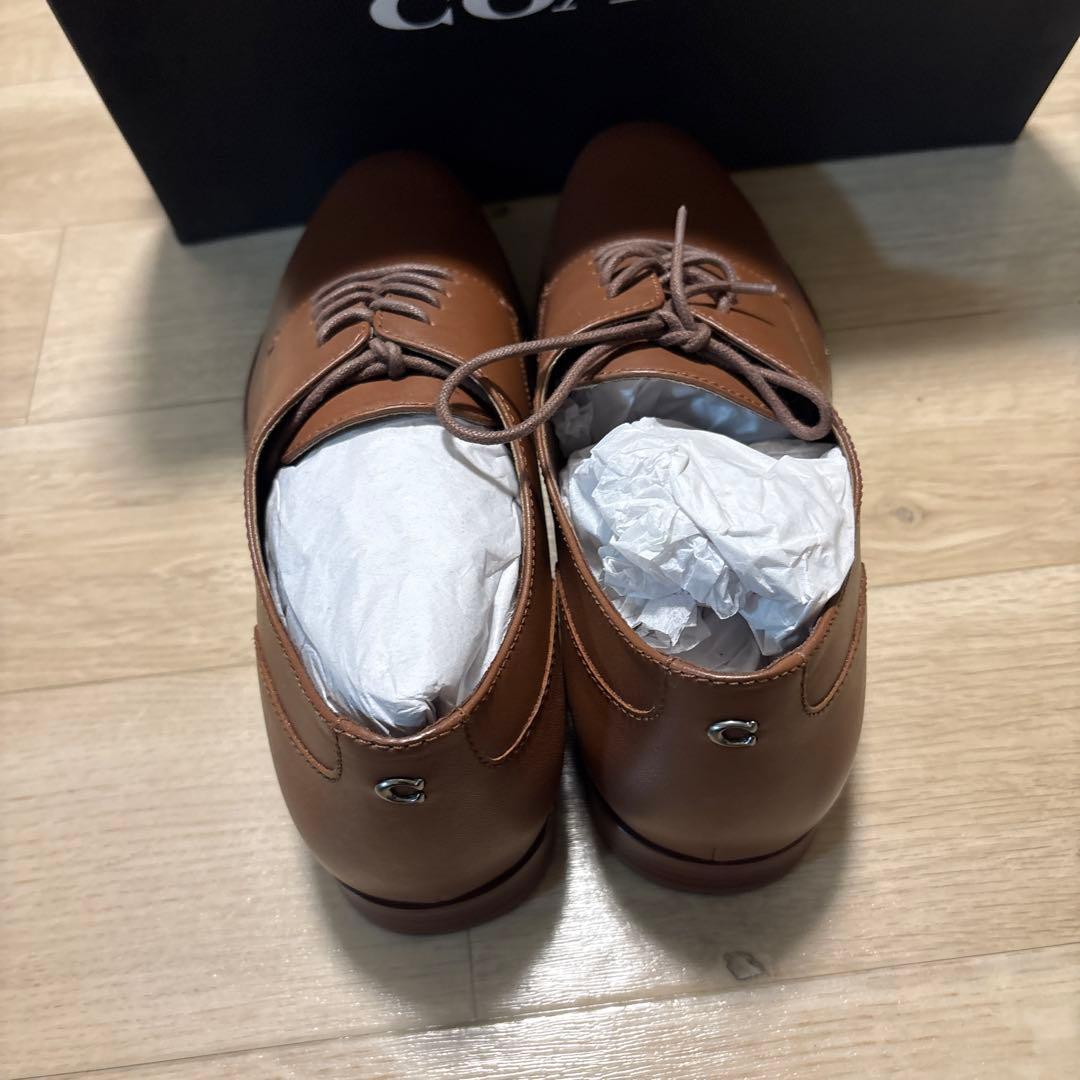 【半額以下！】コーチ Coach ダービーシューズ ブラウン 27.5cm
