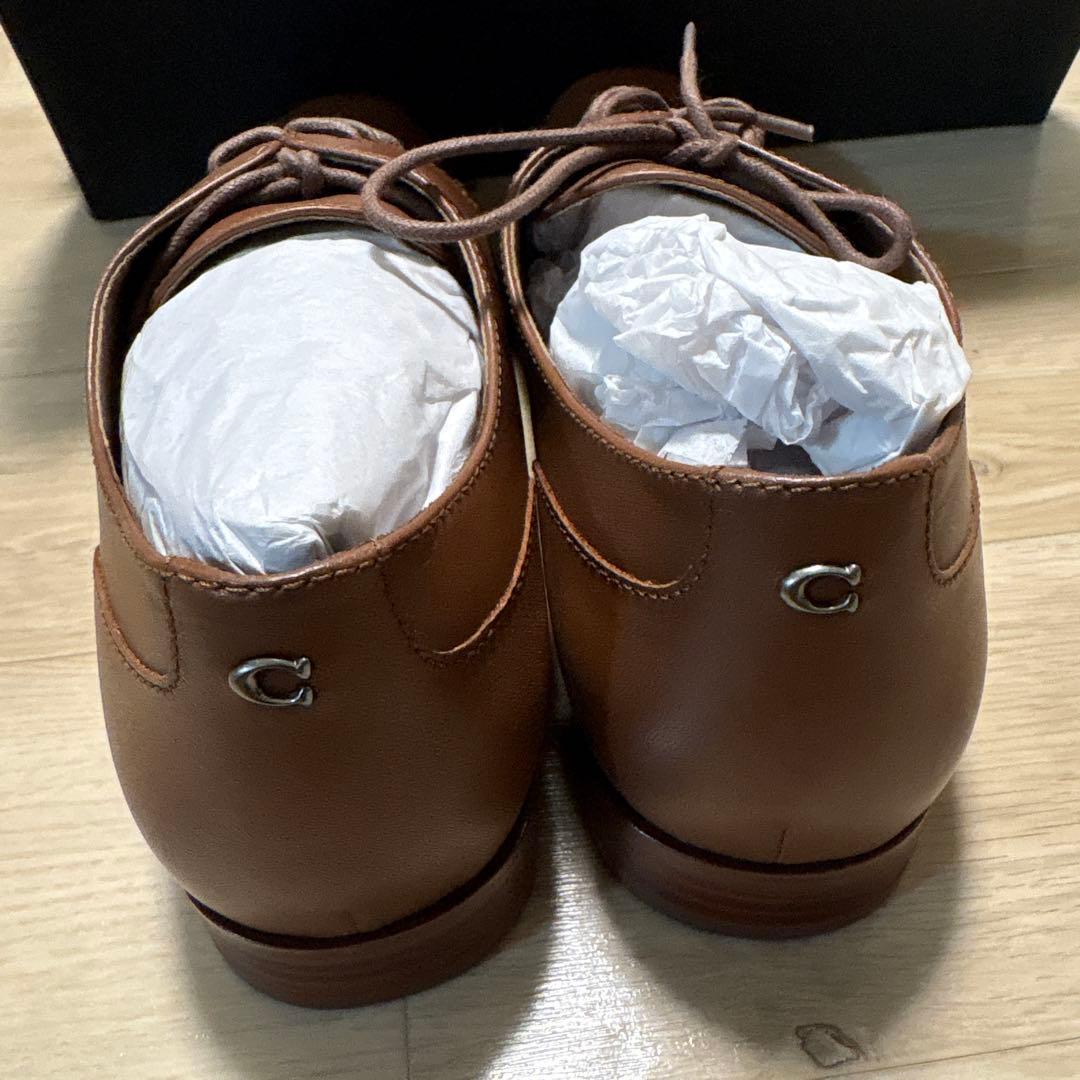 【半額以下！】コーチ Coach ダービーシューズ ブラウン 27.5cm