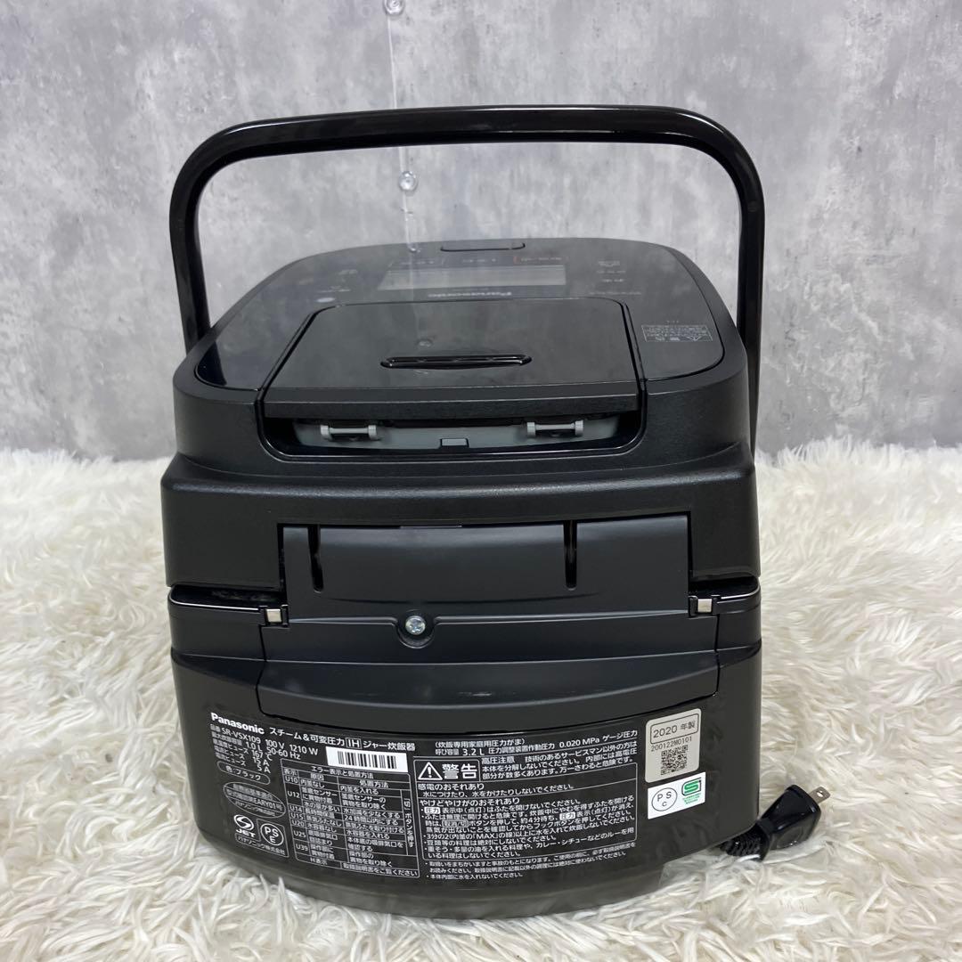 パナソニック panasonic 炊飯器　SR-VSX109-k 2020年製