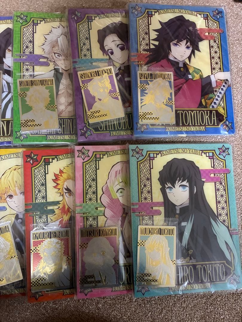 激レア！　鬼滅の刃 ウエハースカードファイル　コンプリートセット12種