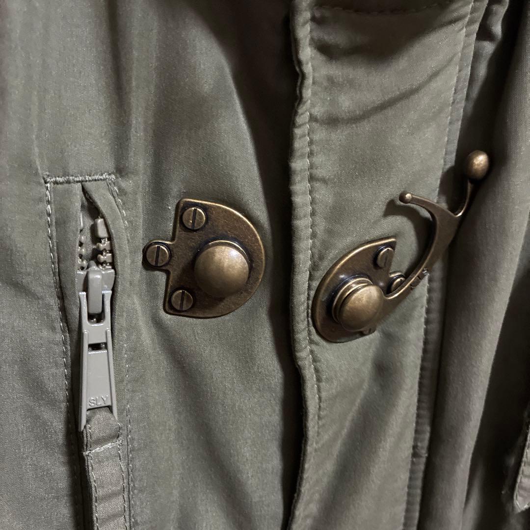 SLY MILITARY モッズコート オリーブグリーン　レディース
