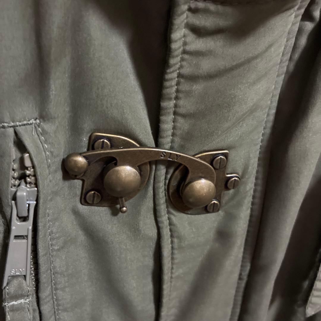SLY MILITARY モッズコート オリーブグリーン　レディース
