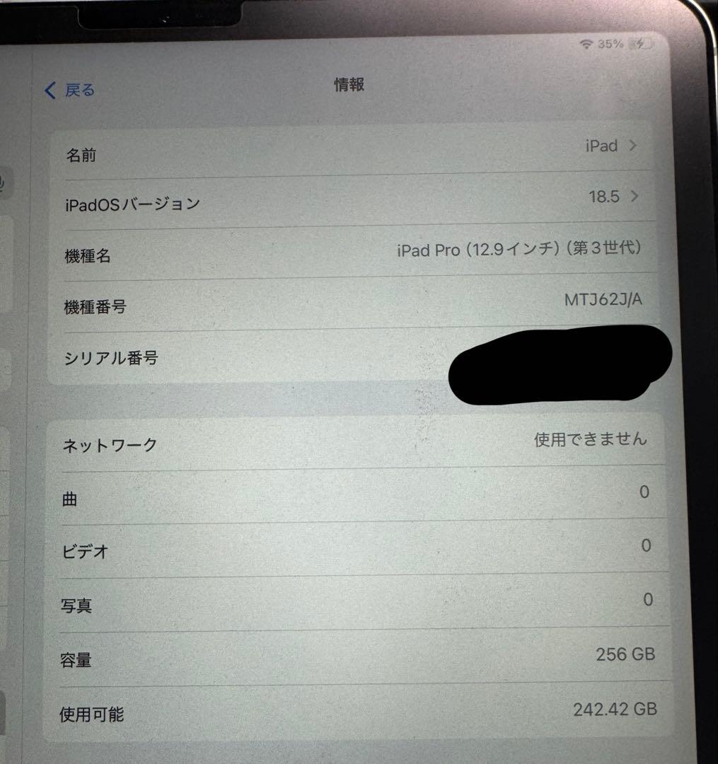iPad Pro 12.9インチ 256GB + Apple Pencil