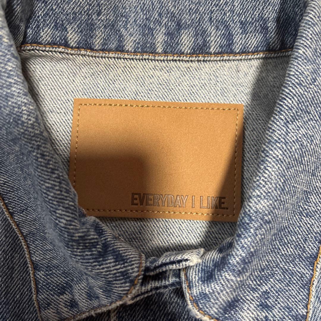 美品 ドゥーズィエムクラス　クロップドデニムジャケット