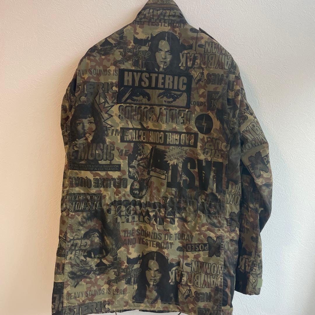 y*0様 超希少！ヒステリックグラマー　ミリタリー　ジャケット M-65 カモフ