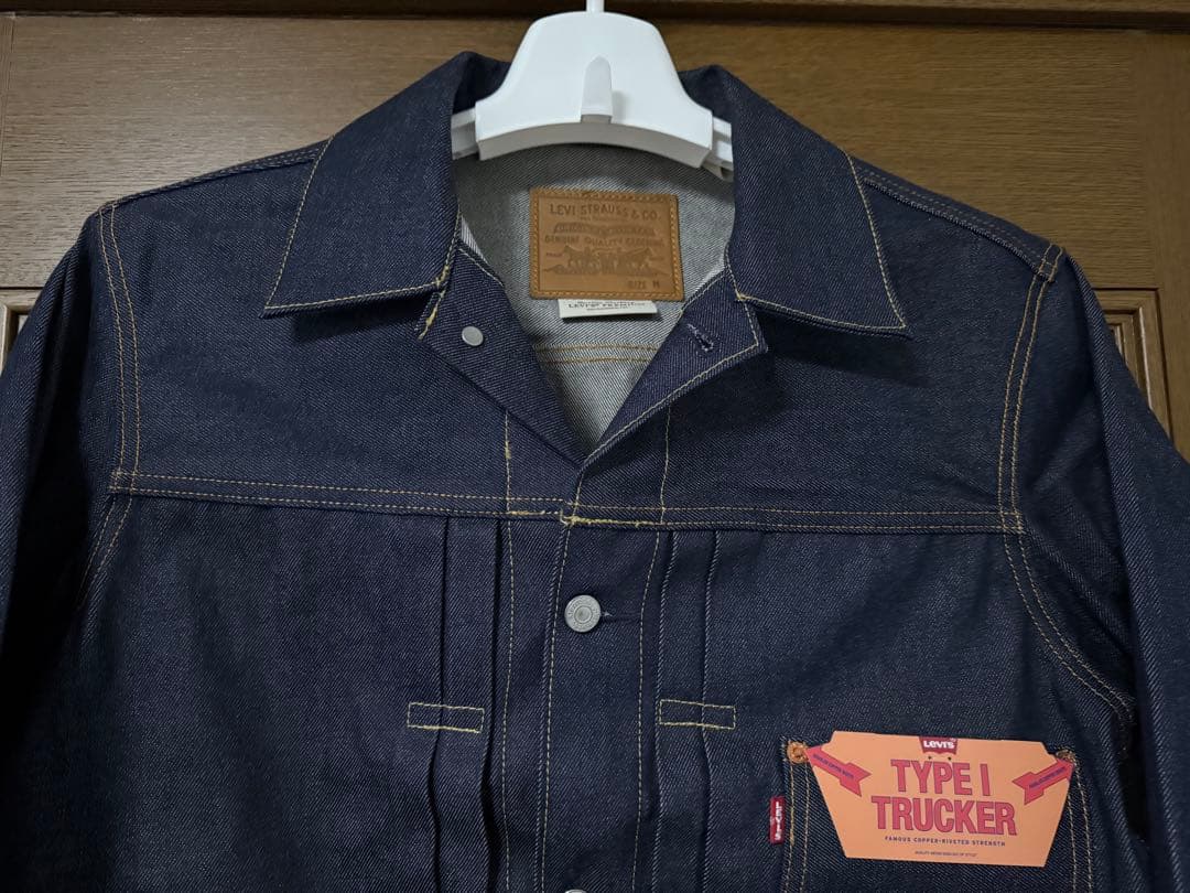【新品タグ付】Levi's タイプI トラッカージャケット Mサイズ リジッド