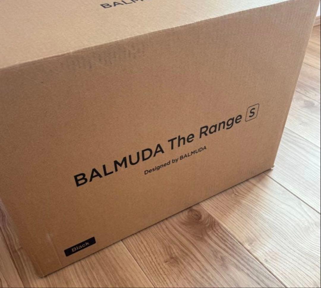 【新品未開封】BALMUDA The Range S KRN01JP-BK