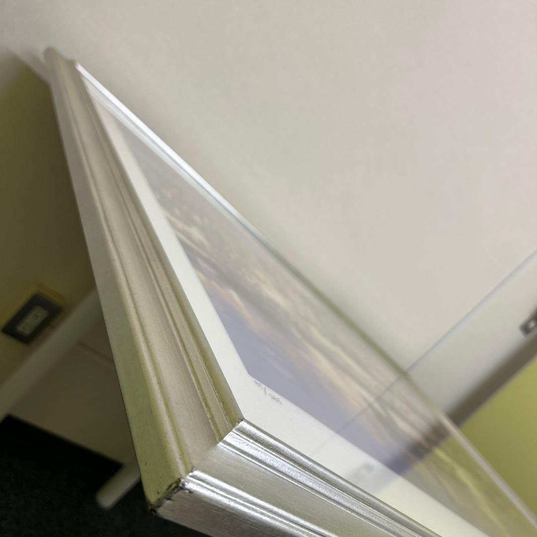 マコクンです【真作】笹倉鉄平　シルクスクリーン　ヴィーナスの港