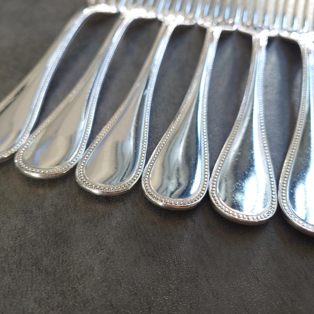 希少 クリストフル パール スタンダードフォーク 6点 ②