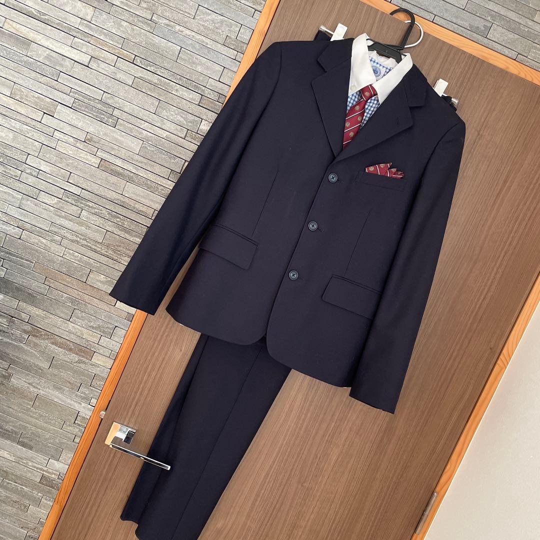 新品♪未使用♪ J.PRESS 160ご卒業ご入学ネイビースーツ4点＋おまけ