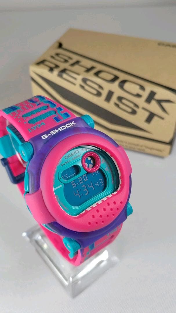 CASIO G-SHOCK G-B001RG-4JR スマホ連携 ピンク