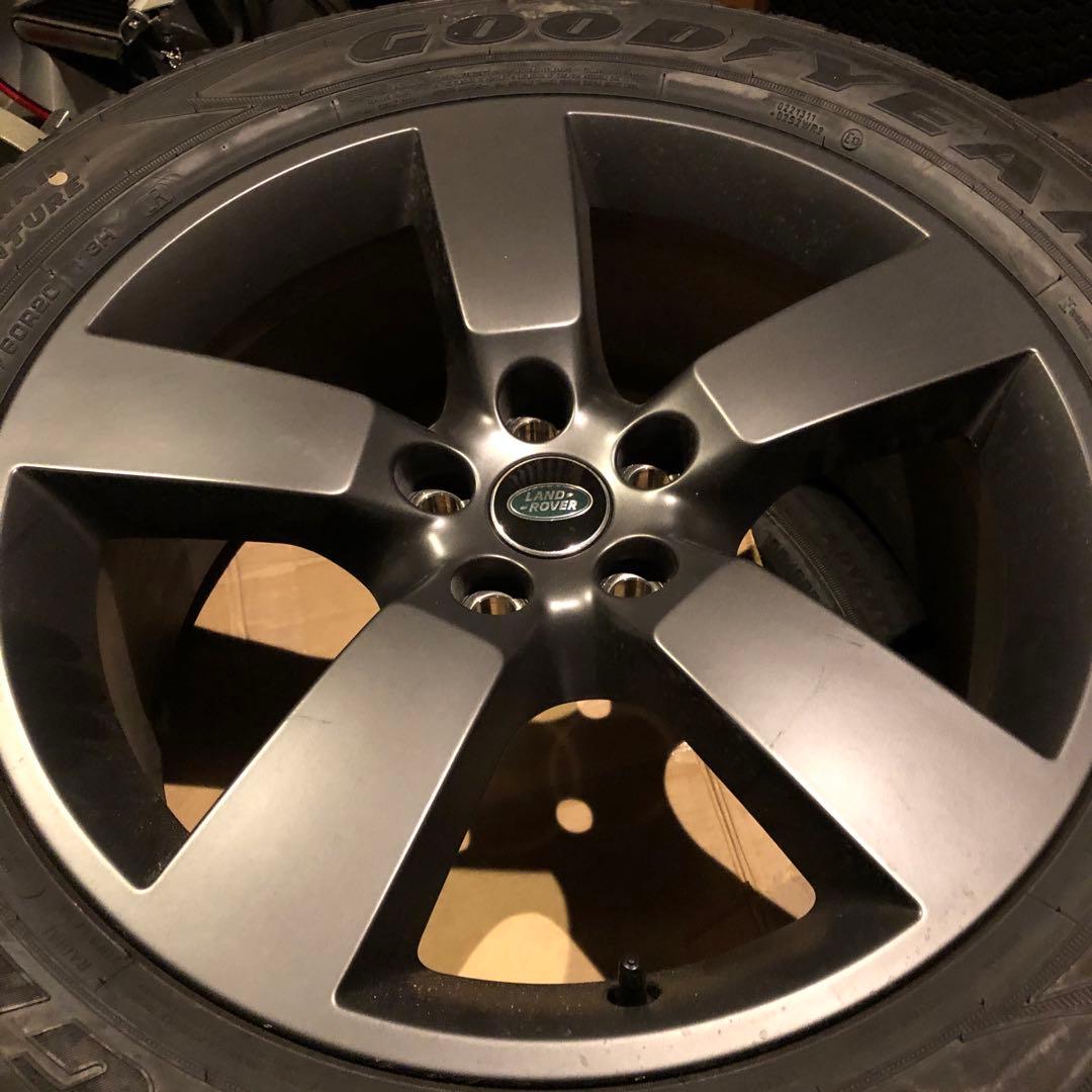 値下げしました！ ディフェンダー20インチ純正タイヤホイールセット(新品未使用)