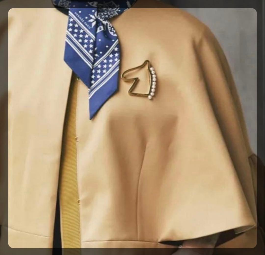 SEVEN TEN by miho kawahito ホースブローチ