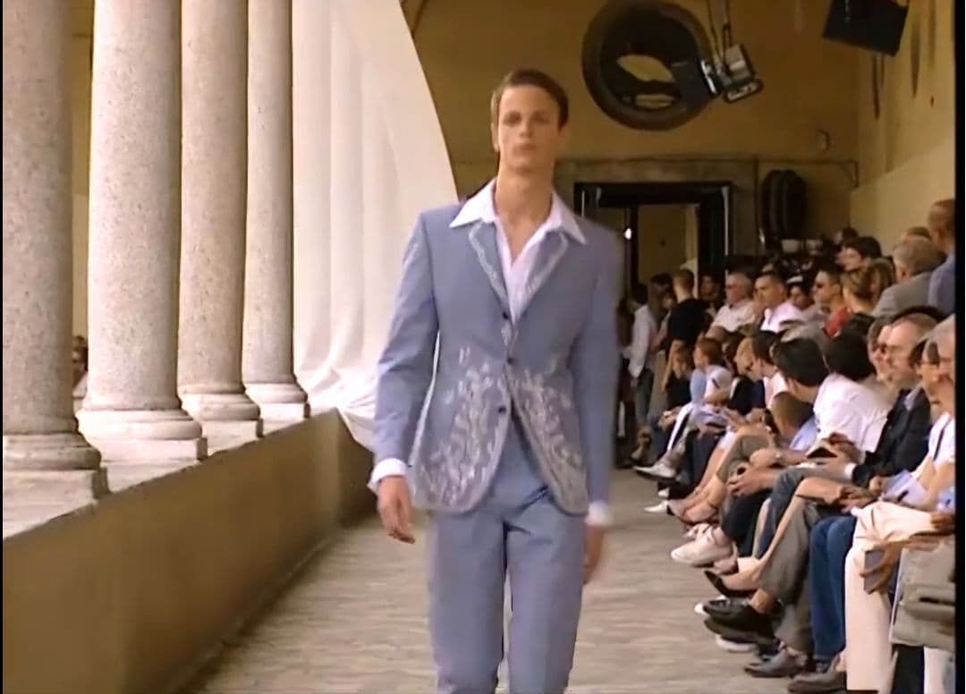 ALEXANDER McQUEEN 2007SS サイドラインパンツ